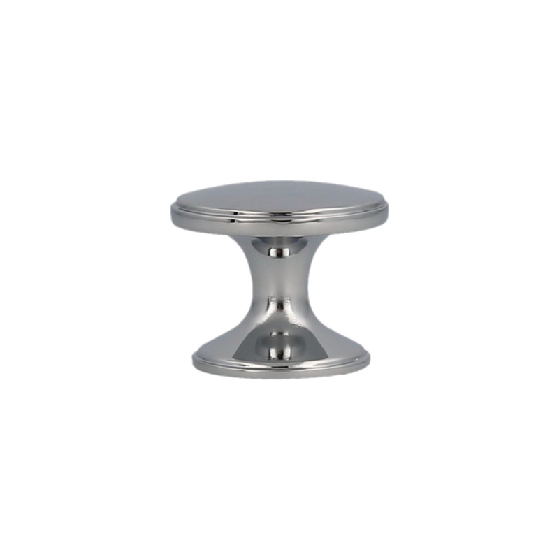 ZINK ALLOY KNOB 33MM CRHOME.2PCS