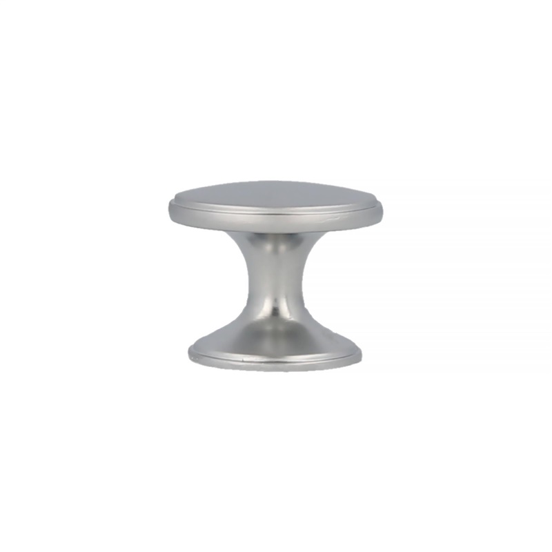 ZINKALLOY KNOB 33MM MATT CHROME.2PCS
