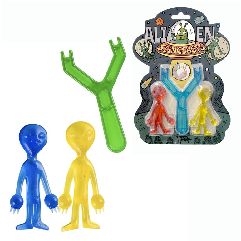 TOY SLINGSHOT ALIEN 2PCS 42-12021 (4744615011537)