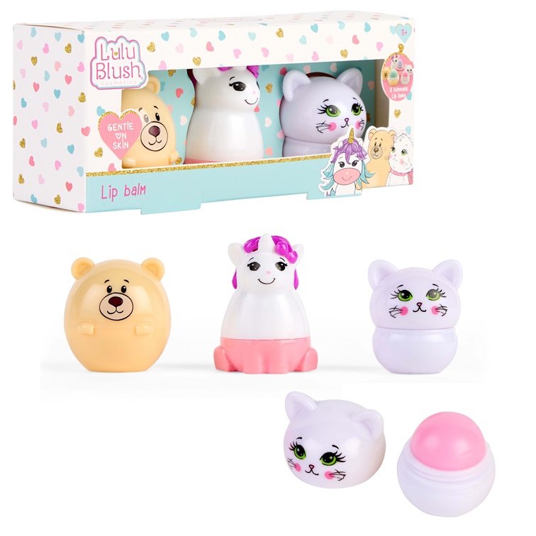SET LIP BALM FOR KIDS 3PCS