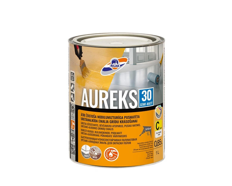 FLOOR PAINT AUREKS-30 C 0.85L