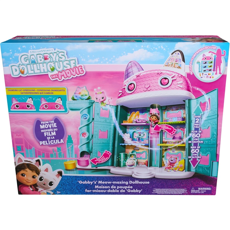 PCE GABBYS DOLLHOUSE PLAYHOUSE 6074334 (0681147088764)