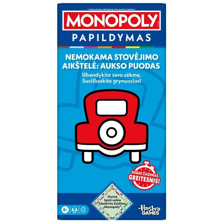 BOARD GAME MONOPOLY EXPANSION LT G0718LIT