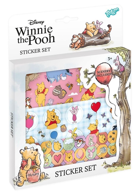SET OF STICK TOTUM WINNIE THE