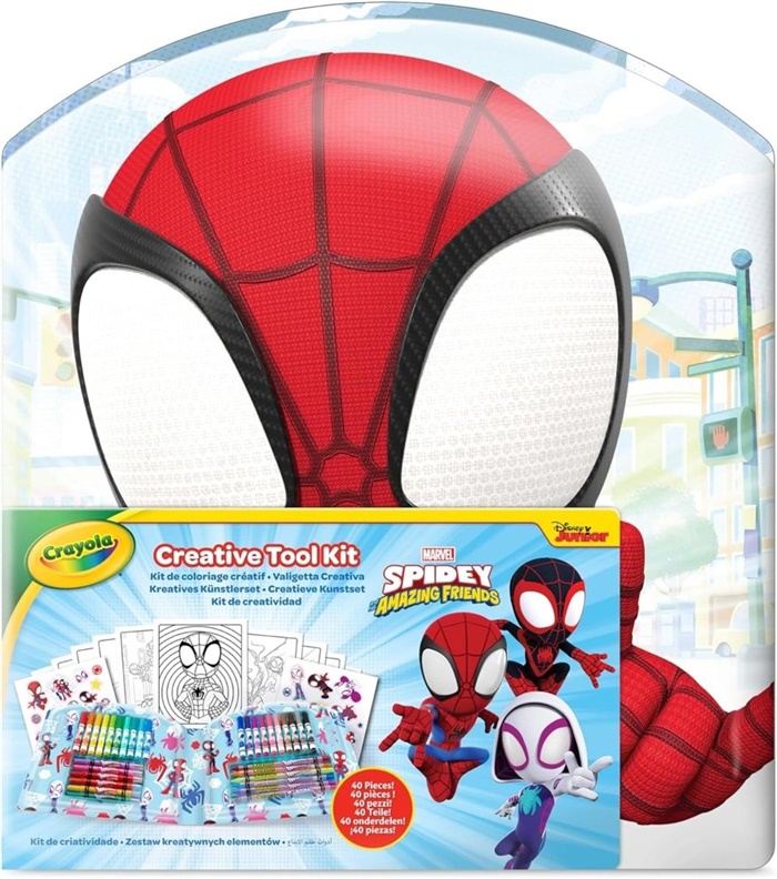 KIT COLORING CRAYOLA SPIDEY 04-4017 4030103-1592