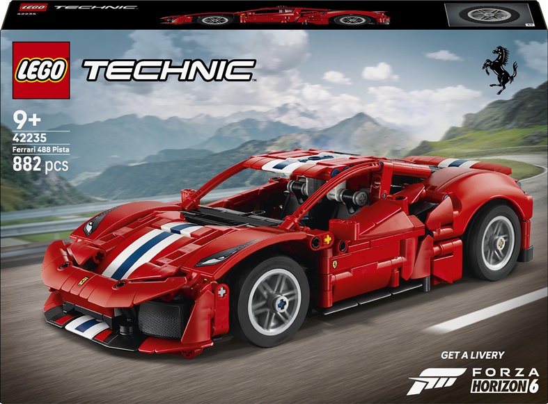 CONSTR LEGO TECHNIC 42235 FERRARI 488