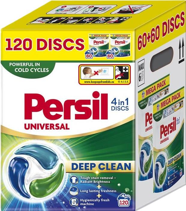 PERSIL DISCS UNIVERSAL LAUNDRY CAPS 120W