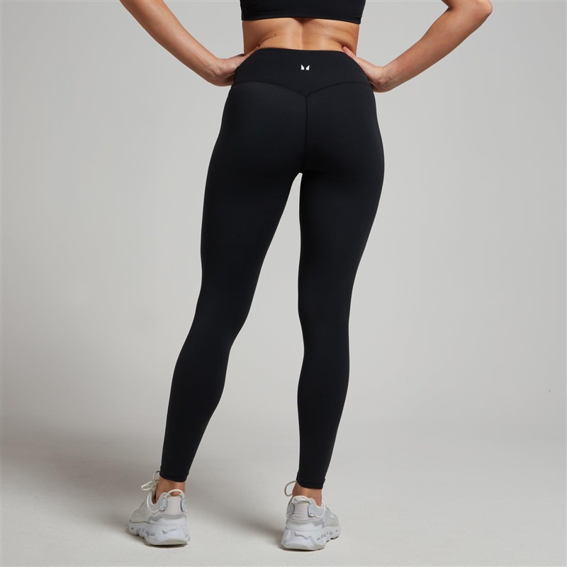 SPORTS LEGGINGS WOMENS MYPROTEIN BLACK M