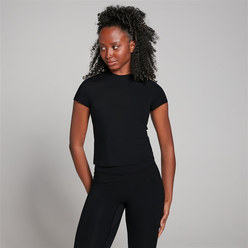 SPORTS T-SHIRT WOMEN MYPROTEIN BLACK S