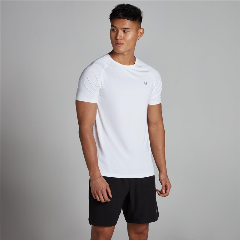 MEN TRAINING T-SHIRT MYPROTEIN WHITEXL 14680359