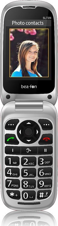 Bea-Fon SL720i 4G black Mobilais Telefons