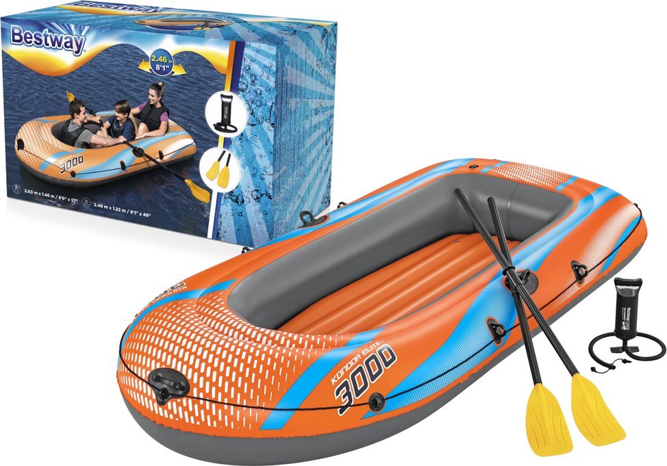 Laiva Bestway Kondor Elite 3000 Raft 246x122cm 61145
