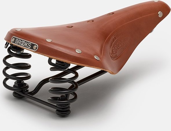 Brooks Siodelko BROOKS FLYER Honey Steel
