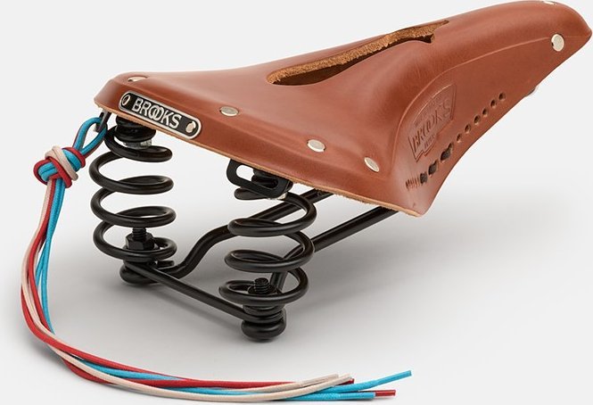 Brooks Siodelko BROOKS FLYER CARVED Honey