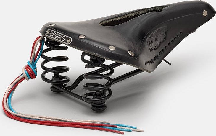 Brooks Siodelko BROOKS FLYER CARVED Black