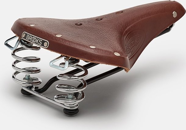 Brooks Siodelko BROOKS B67 Brown Steel