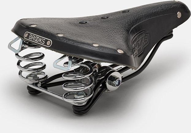 Brooks Siodelko BROOKS B66  Black  Steel