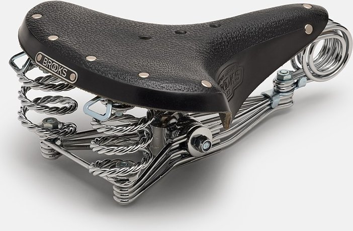 Brooks Siodelko BROOKS B33  Black  Steel