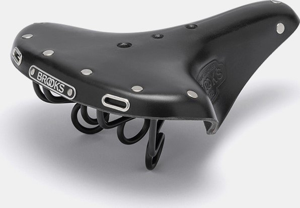 Brooks Siodelko BROOKS B72  Black  Steel