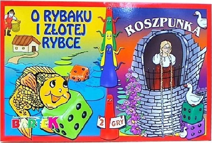Bartek 2 gry Zlota rybka/Roszpunka 54209