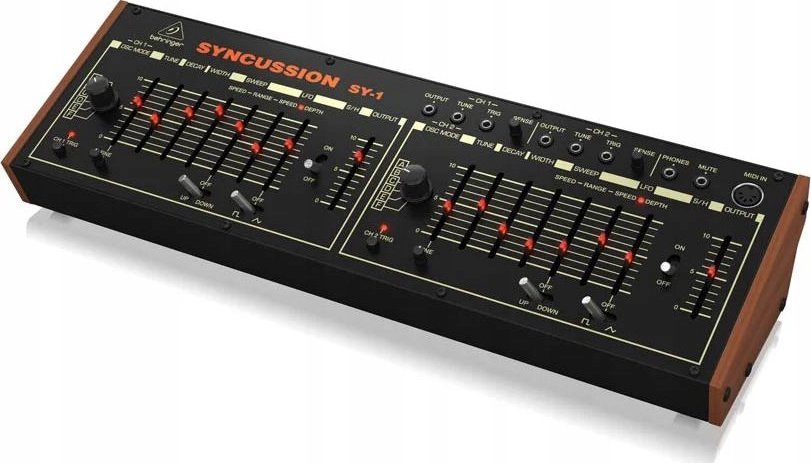 Behringer SYNCUSSION SY-1 - analogue percussion synthesiser mūzikas instruments