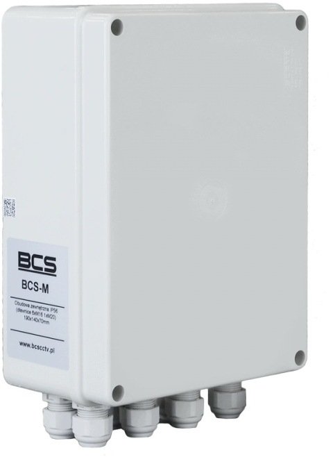 BCS Obudowa zewnetrzna 190x140x70 z blacha