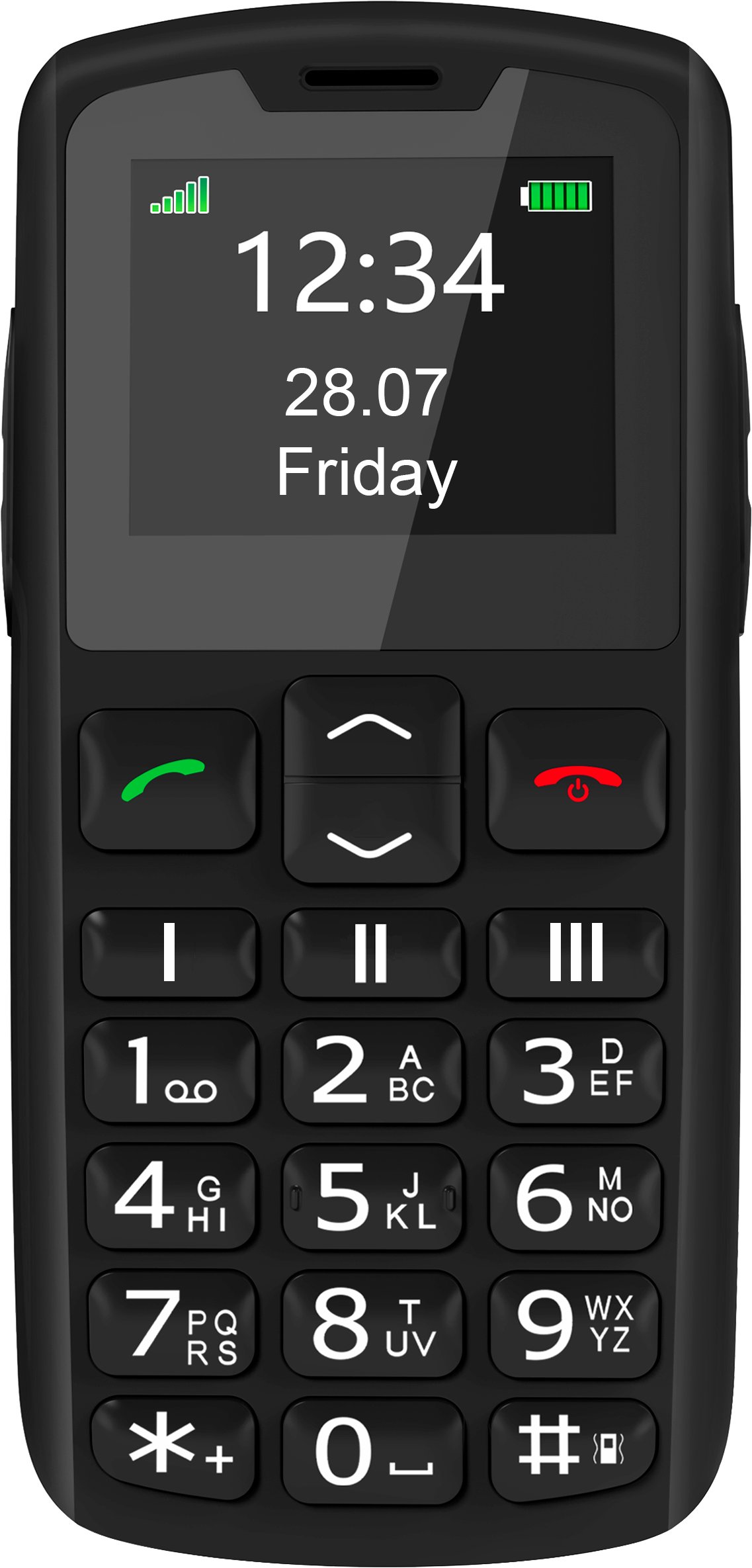 Beafon, SL230, Silver Line, Seniorenhandy mit Notruftaste, Tastenhandy, 1,8" (4,52cm) Farbdisplay, grose Zahlen (SL230_EU003B) 9120124824199 Mobilais Telefons Beafon, SL230, Silver Line, Seniorenhandy mit Notruftaste, Tastenhandy, 1,8" (4,52cm) Farbdisplay, grose Zahlen (SL230_EU003B) 9120124824199 Mobilais Telefons