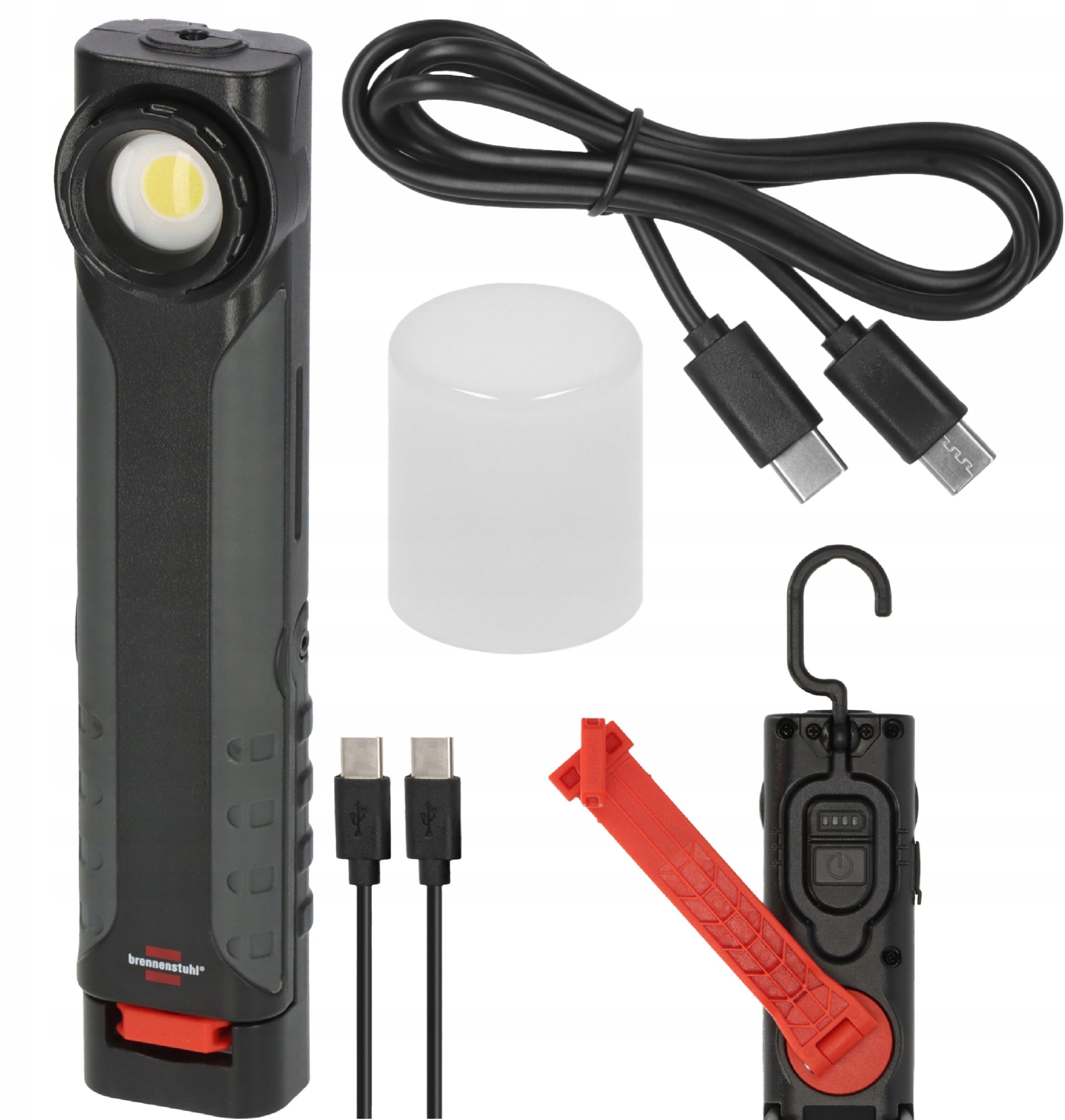 Brennenstuhl Akumulatorowa lampa reczna LED HL
