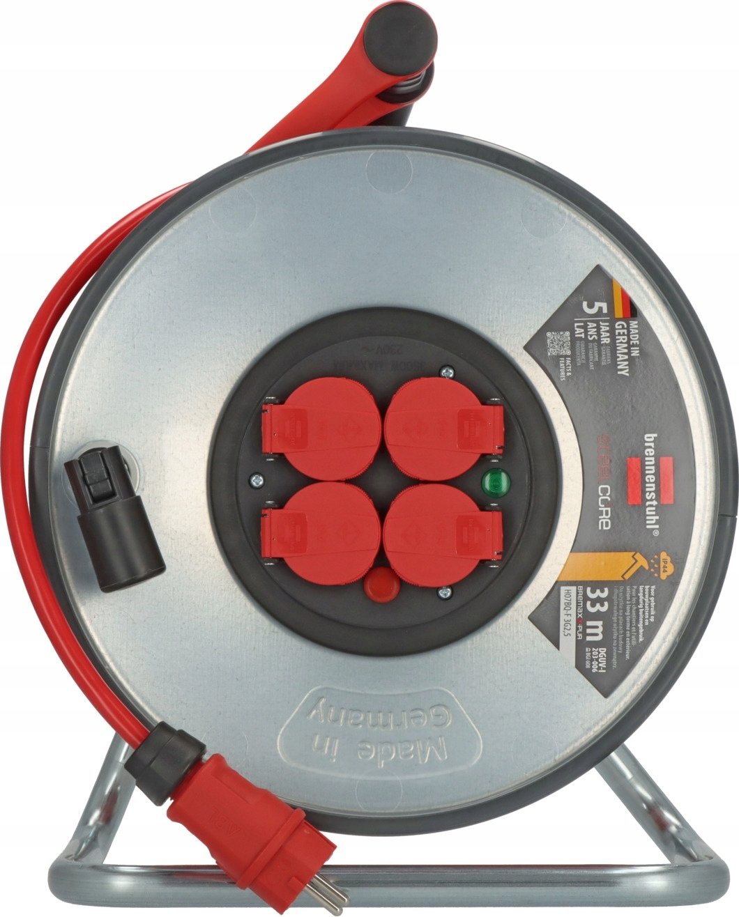 Brennenstuhl Professional przedluzacz bebnowy SteelCore SC