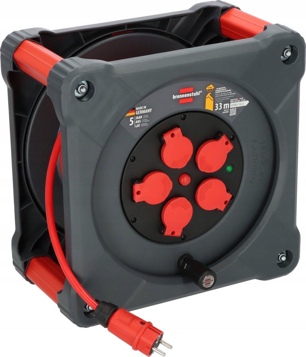 Brennenstuhl Professional przedluzacz bebnowy 3214 5