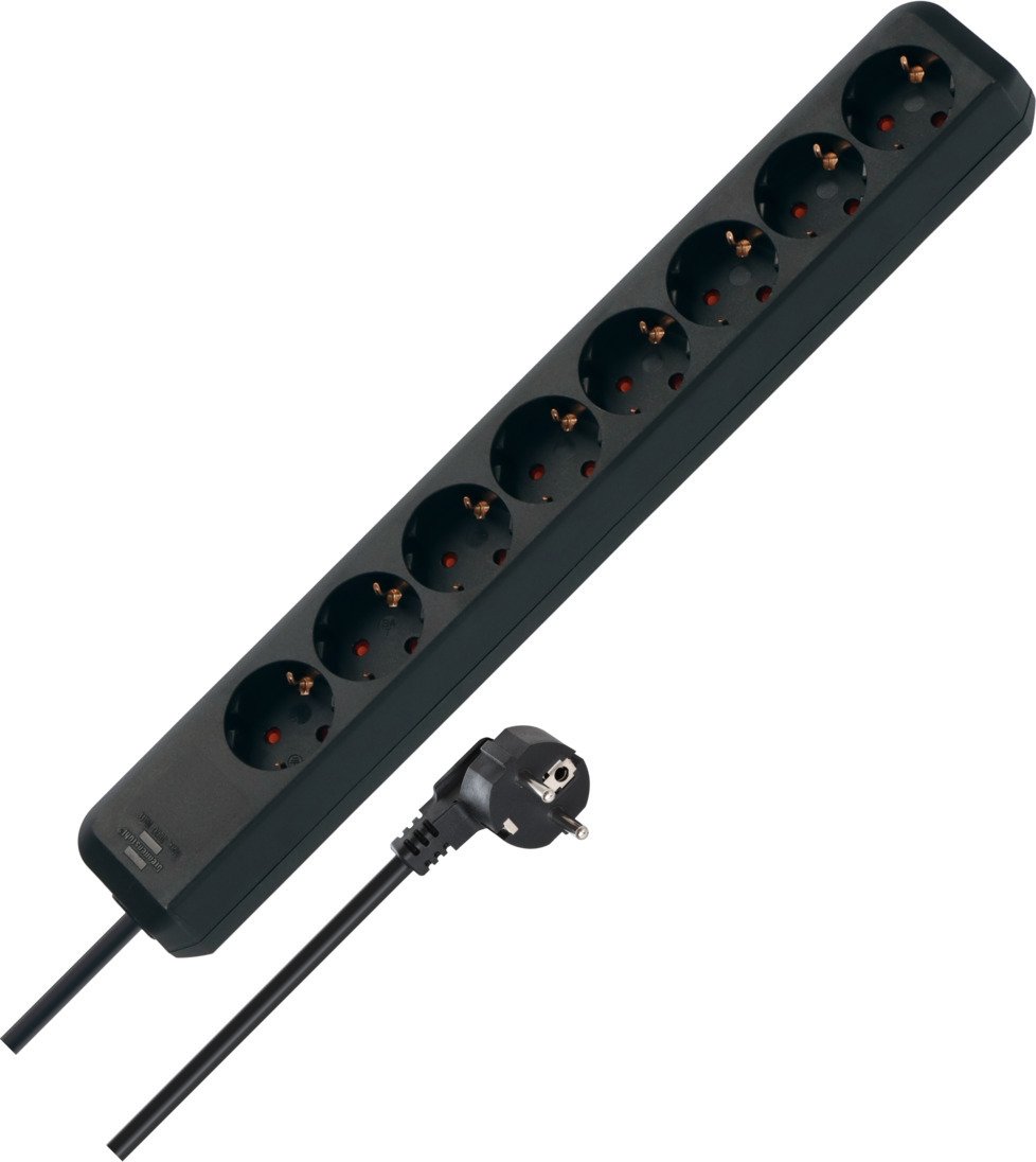 Listwa zasilajaca Brennenstuhl Eco-Line Steckdosenleiste 8-fach
