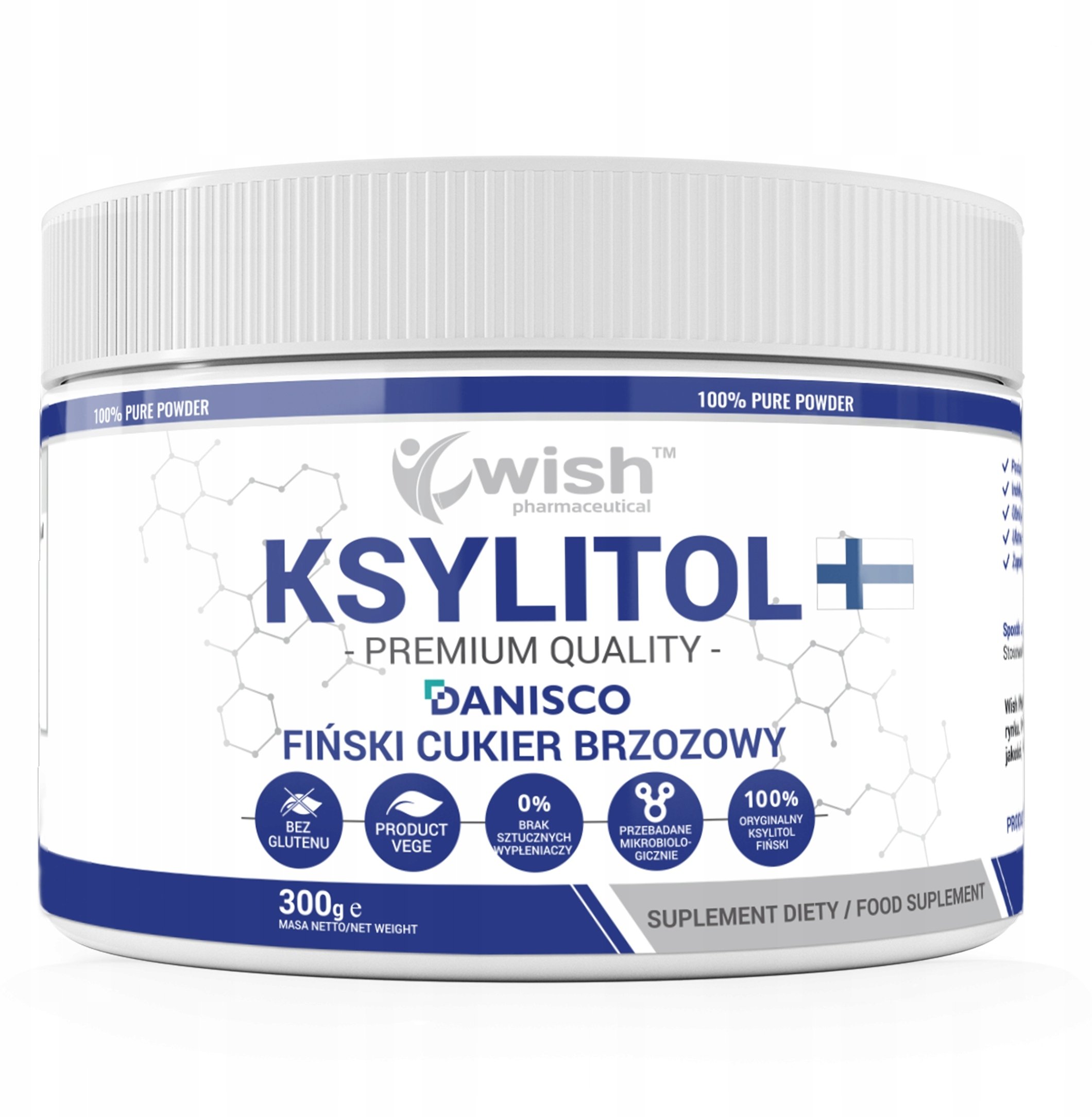 Brat WISH_Ksylitol 100% Finski Cukier Brzozowy