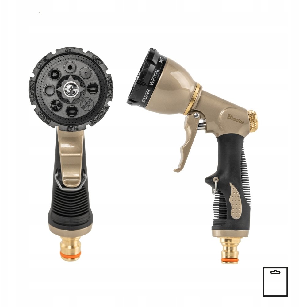 Bradas Pistolet do wody 8-funkcyjny Aqua