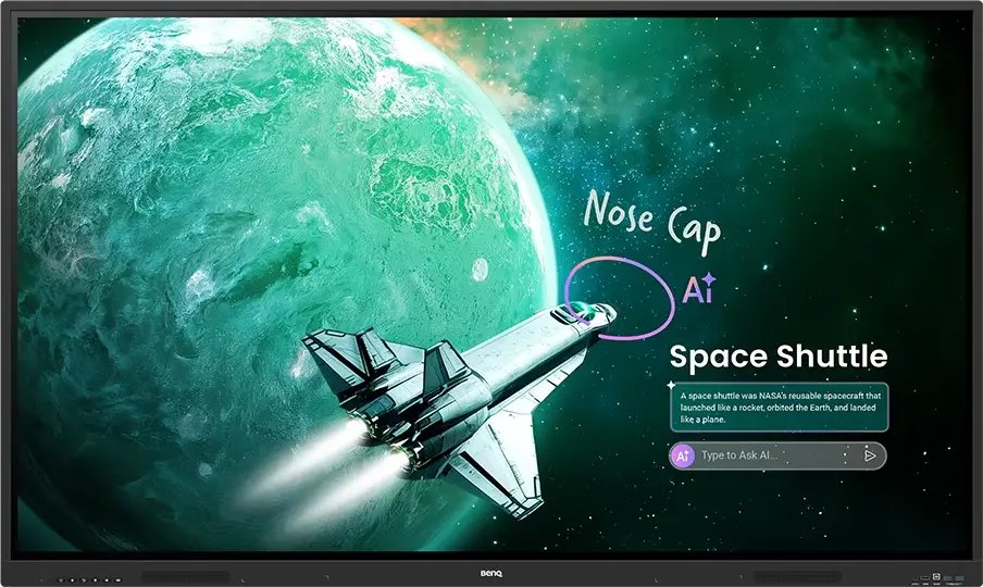 System interaktywny BenQ RE7505A tablica interaktywna