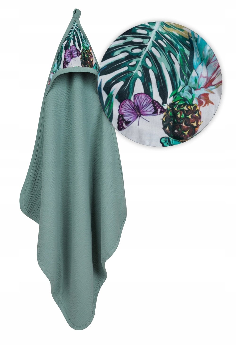 BabyMatex Okrycie kapielowe Muslin Design roz
