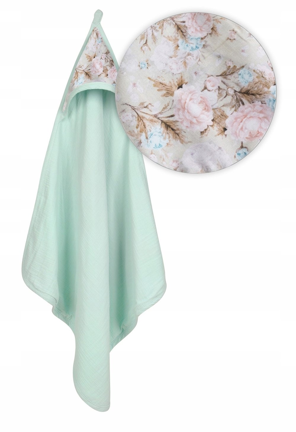 BabyMatex Okrycie kapielowe Muslin Design roz