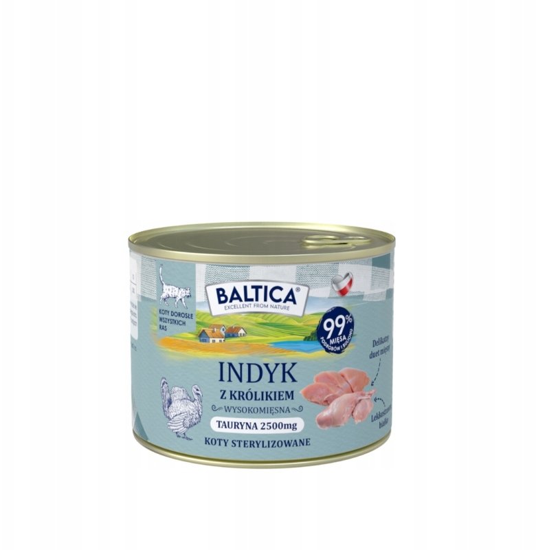Baltica Smaki Regionow Kot dorosly Indyk