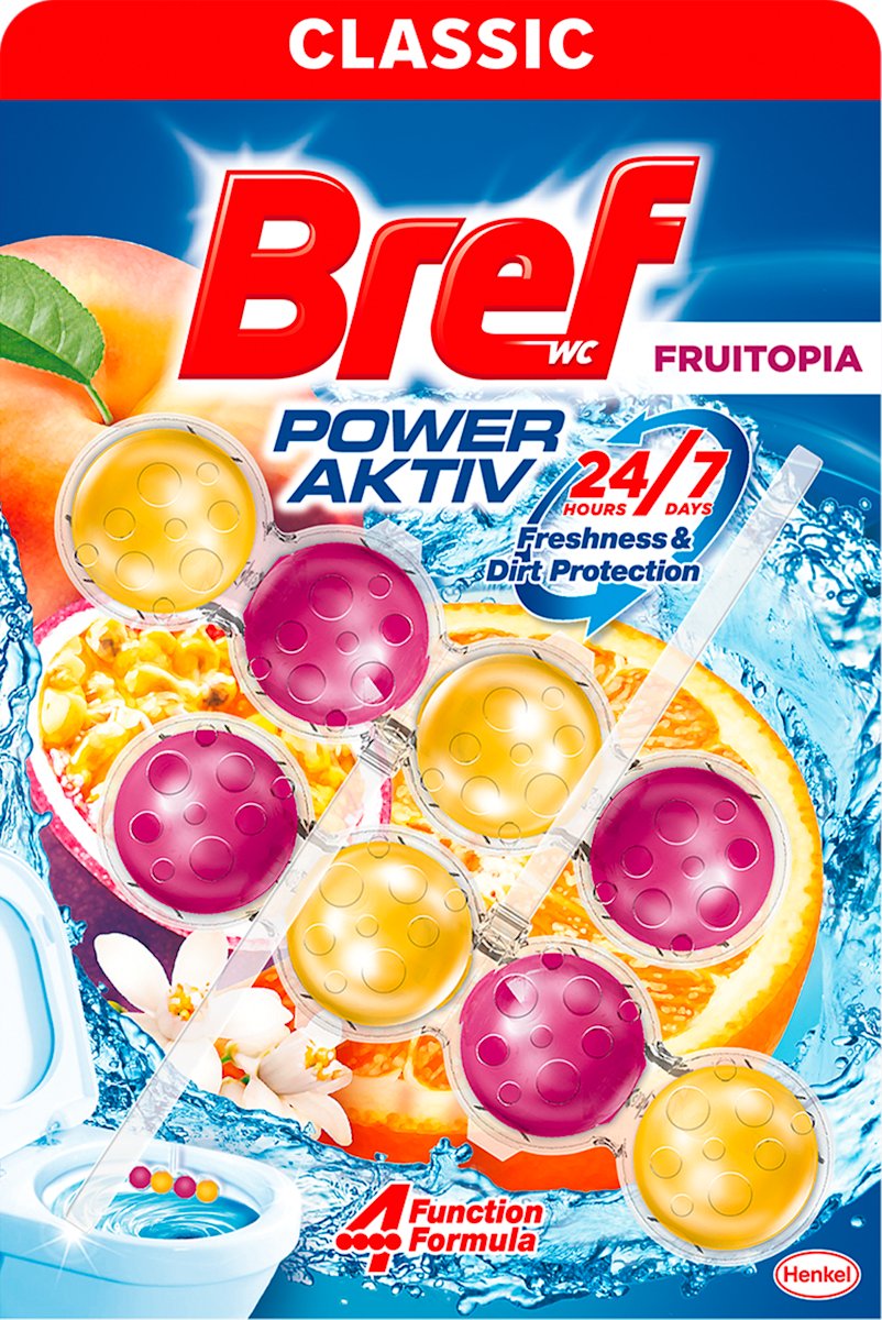 Bref Active Fruito WC Clea-Freshnr 2x50g