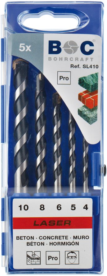 Wiertlo BOHRCRAFT Masonry drill set -