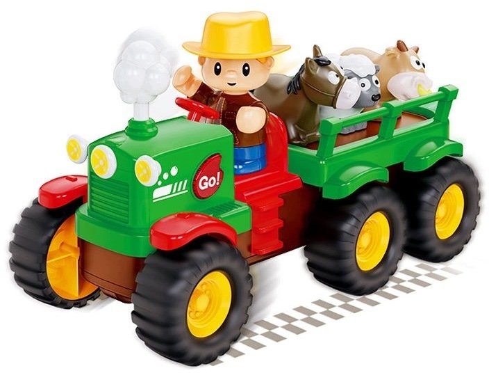 Bounn Traktor Farmer z przyczepA i