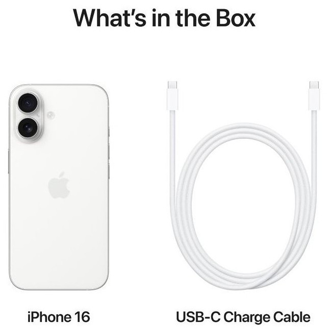 Apple iPhone 16 256GB, white 925000865 (195949822919) Mobilais Telefons
