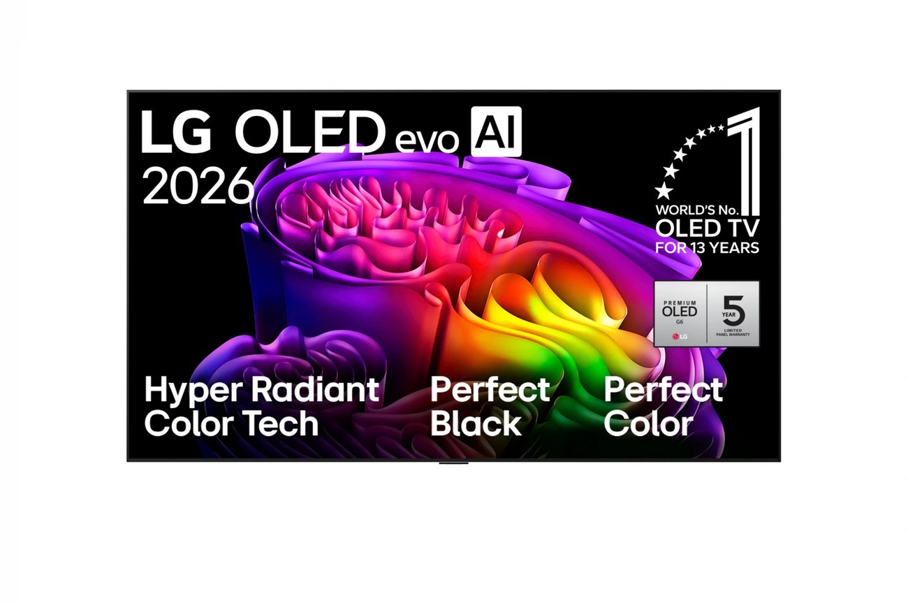 LG OLED 4K AI G6 TV