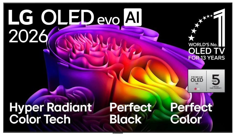 LG OLED 4K AI G6 TV