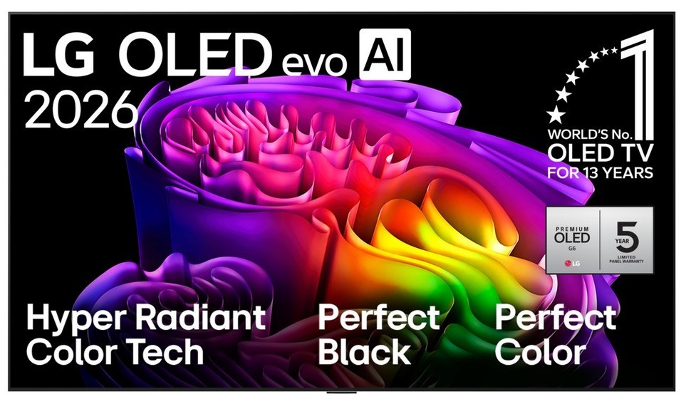 LG OLED 4K AI G6 TV