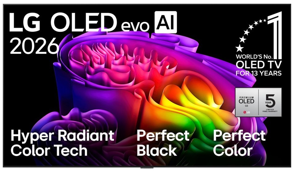 LG OLED 4K AI G6 TV