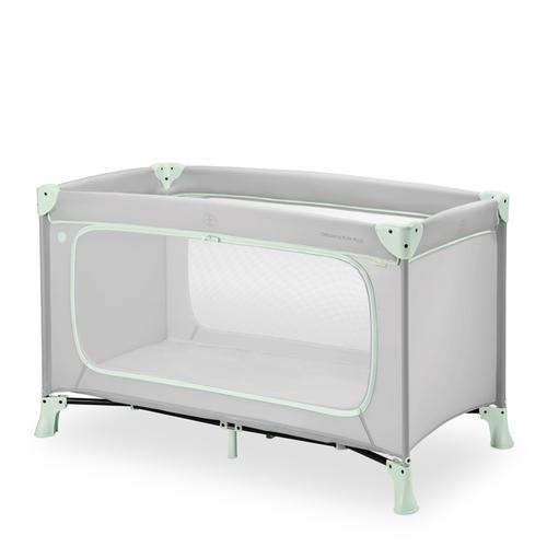 Dream N Play Plus travel cot (with side entry) - Dusty Mint