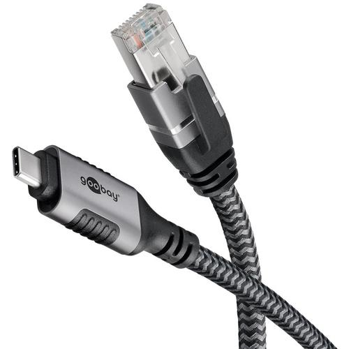 USB-C Trademark  to RJ45 Ethernet Cable, 2 m USB kabelis