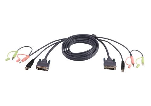 ATEN DVI-D Dual Link USB KVM Cable 1,8m 4710423776043 2L-7D02UD (4710423776043)