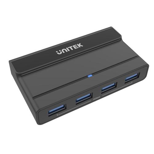 UNITEK KVM SWITCH 4X USB-A 5GBPS, ACTIVE KVM komutators