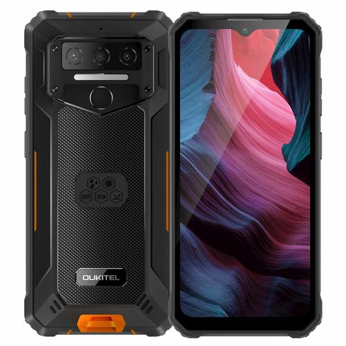 Oukitel WP23 16.6 cm (6.52") Hybrid Dual SIM Android 13 4G USB Type-C 4 GB 64 GB 10600 mAh Black, Orange 6931940722032 OUKITELWP23OG (6 Mobilais Telefons Oukitel WP23 16.6 cm (6.52") Hybrid Dual SIM Android 13 4G USB Type-C 4 GB 64 GB 10600 mAh Black, Orange 6931940722032 OUKITELWP23OG (6 Mobilais Telefons